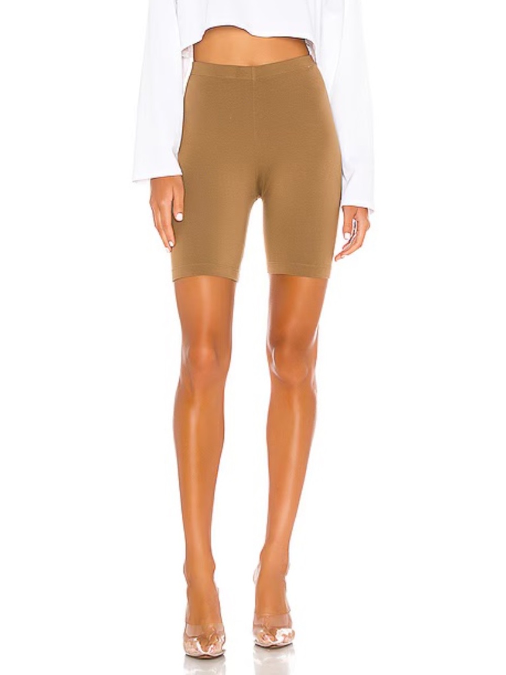 COTTON CITIZEN The Milan Biker Short in Java | Small